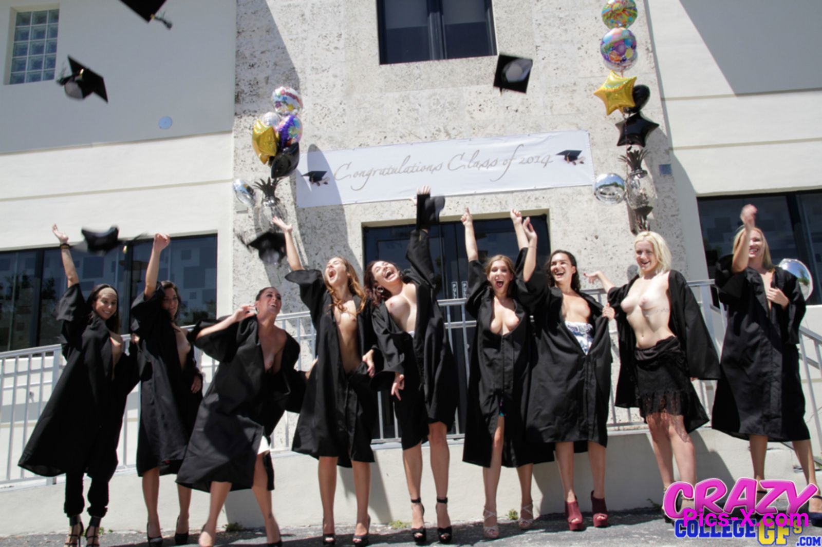 Graduation Day - Crazy College GFs - Image 7