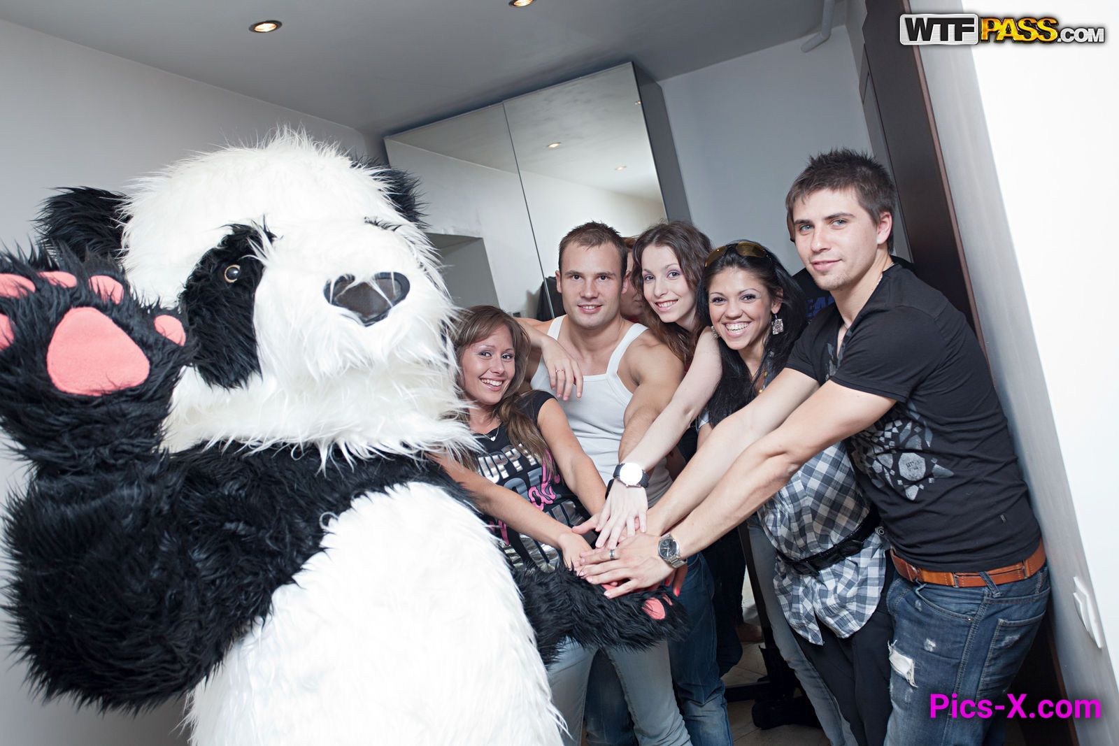 Real college sex party with a Panda-boy, part 4 - College Fuck Parties - Image 7