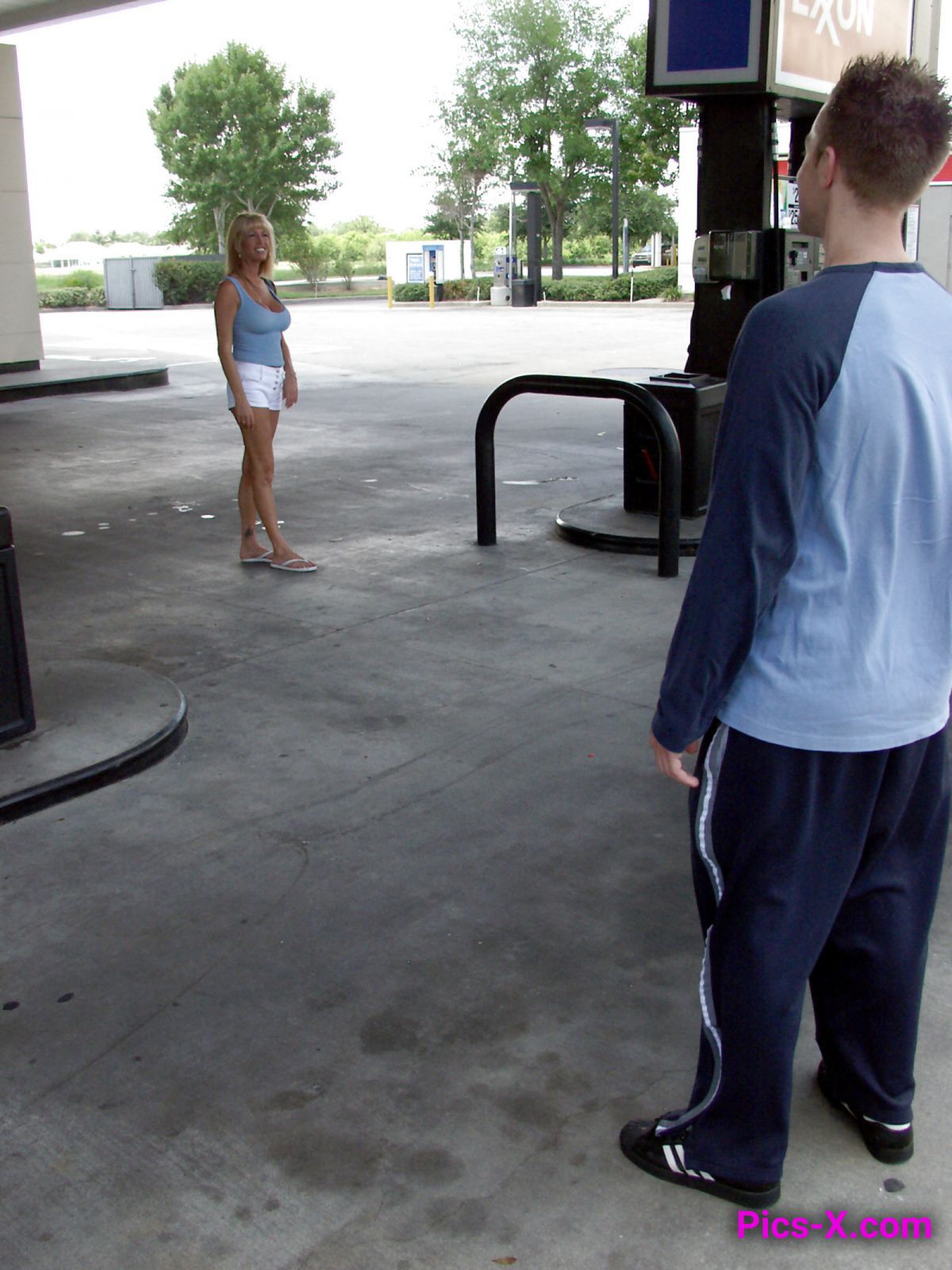 MILF Pumping Gas Gets Pumped Herself - Milf Search - Image 18