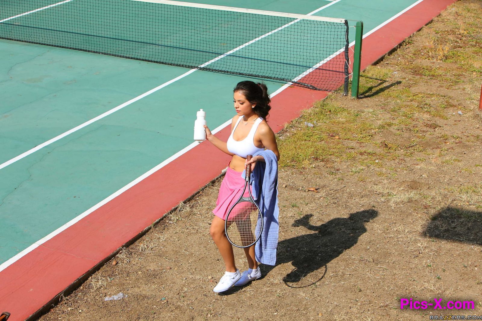 Playing with my Tennis Balls - Big Tits In Sports - Image 14